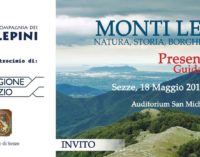 Sezze, presentazione Guida Turistica dei Monti Lepini