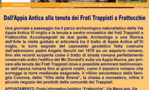 Appia Day 2019, il festival della Via Appia Antica