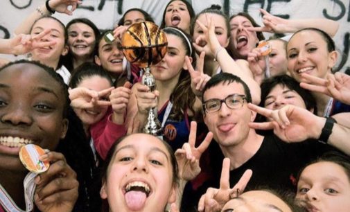 Club Basket Frascati, Under 16 femminile strepitosa: vinto il titolo regionale senza mai perdere!