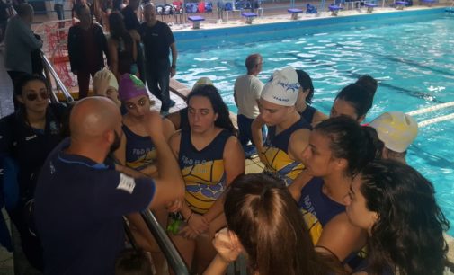 La Serie B femminile della Waterpolis perde in casa contro Latina (4-8)