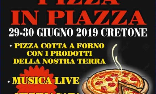 “Pizza in Piazza” e ciummacata, a Cretone (RM) si festeggia il 29 e il 30 giugno