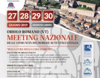 Ad Oriolo Romano (VT) il Meeting nazionale delle Comunità dei Borghi Autentici d’Italia