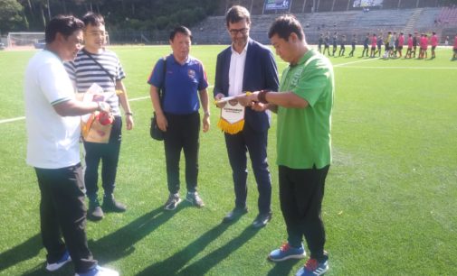 Football Club Frascati, un tocco di internazionalità: venerdì scorso la sfida ai cinesi del Gao Xin