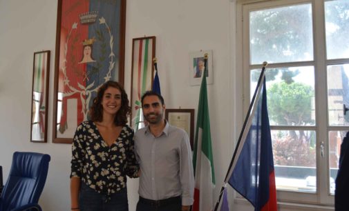 Pomezia – Il Sindaco riceve la campionessa di beach volley Alice Gradini