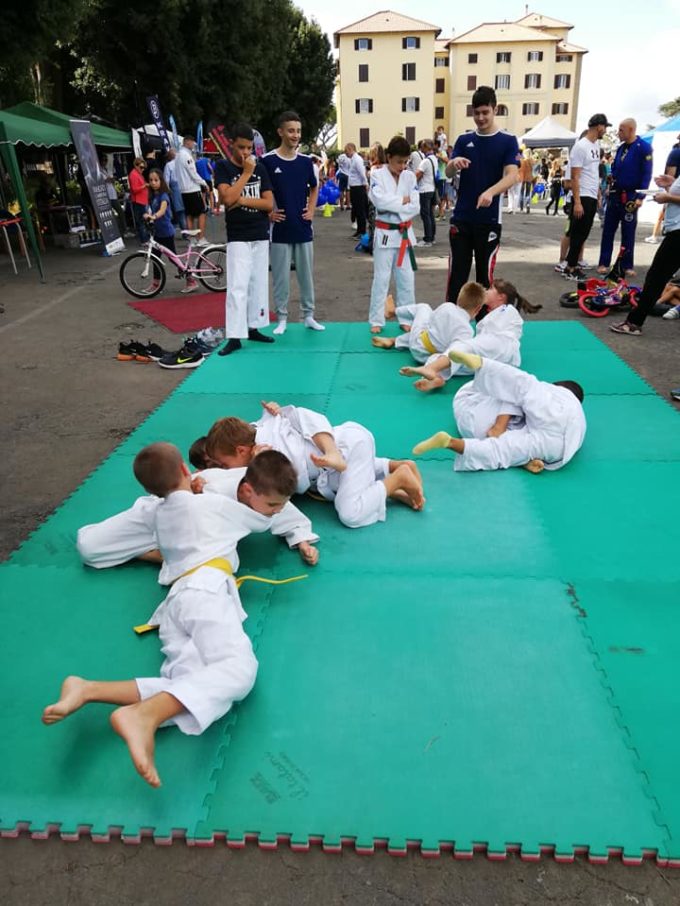Asd Judo Frascati domenica scorsa alla “Festa dello Sport”: presentate le tante attività del club