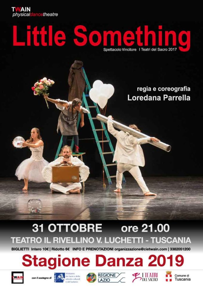 Little Something di Twain physical dance theatre in scena il 31 Ottobre presso il Teatro Il Rivellino – V.Luchetti di Tuscania