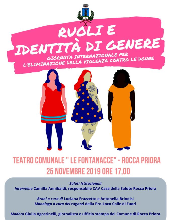 Rocca Priora – “Ruoli e identità di genere”