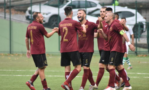 Quarta vittoria consecutiva: il Trastevere rifila 5 reti alla Pro Calcio Tor Sapienza