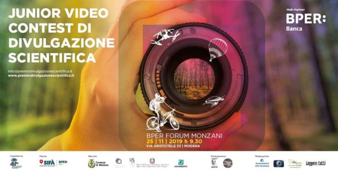 Junior Video Contest di Divulgazione Scientifica: la cerimonia di premiazione a Modena il 25 novembre