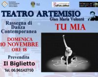 Con “Tu mia” torna la danza contemporanea al Teatro Artemisio-Volonté di Velletri