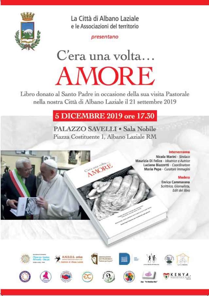“C’era una volta amore”: Albano Laziale scrive e dona un libro a Papa Francesco