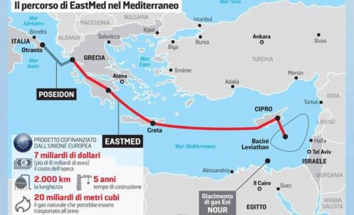 Dopo la scoperta di Tamar e Leviathan… Povera Italia, da regina del Mediterraneo a hub del gas israeliano