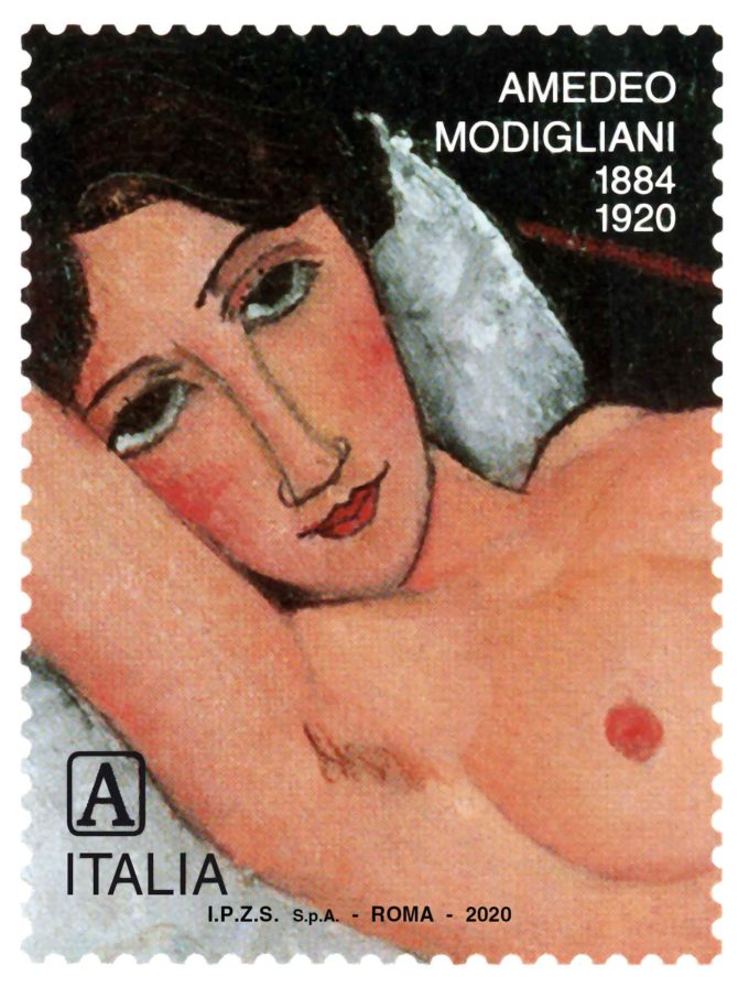 POSTE ITALIANE: Emissione francobollo Amedeo Modigliani