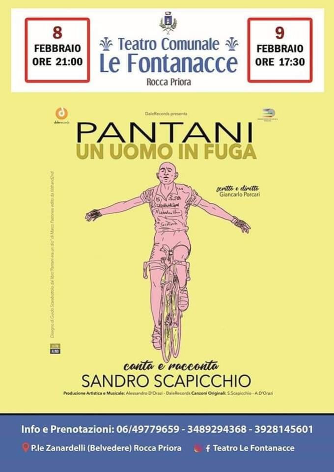 TEATRO COMUNALE  LE FONTANACCE – Un omaggio a Pantani, “Il Pirata”