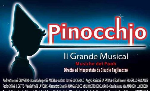 A SAN CESAREO” IL MUSICAL DELL’ANNO: “PINOCCHIO”