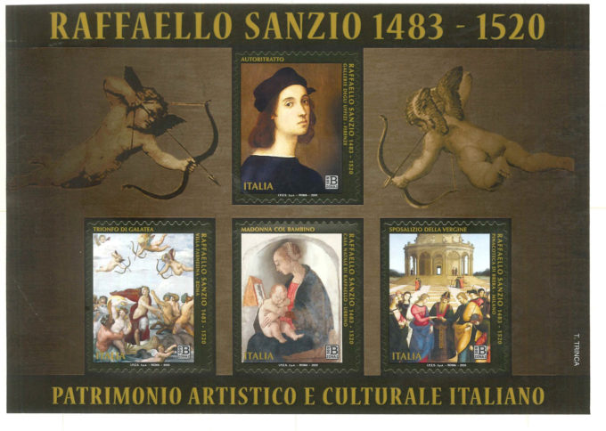 Poste Italiane – Emissione francobolli Raffaello Sanzio