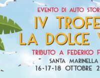 Auto d’epoca, torna il Trofeo ‘La Dolce Vita’ – Al via dal 16 al 18 ottobre la quarta edizione, con tributo a Federico Fellini e in sostegno dell’Ospedale Pediatrico Bambin Gesù