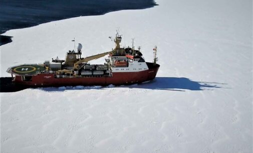 Antartide: la rompighiaccio Laura Bassi alla volta della stazione italiana Mario Zucchelli
