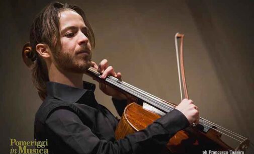 Il violoncello di Michele Marco Rossi per il concerto conclusivo del 56° Festival Pontino di Musica