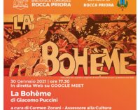 A Rocca Priora riprende la rassegna culturale online con il III Atto della Bohème