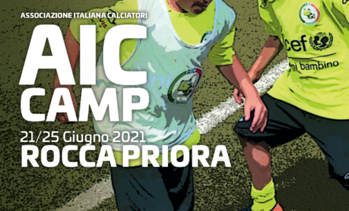 Rocca Priora scelta per il Summer Camp dell’Associazione Italiana Calciatori