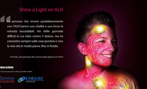 SHINE A LIGHT ON XLH  La campagna social per sensibilizzare sull’Ipofosfatemia legata all’X
