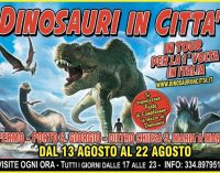 A Fermo il tour “Dinosauri in città”