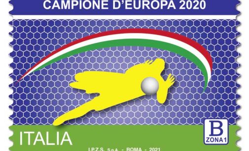 Emissione francobollo “Campioni d’Europa di calcio 2020”