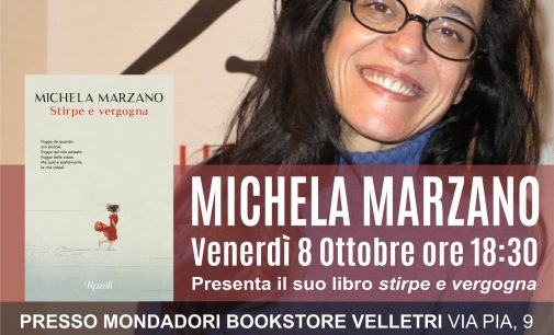 Michela Marzano con “Stirpe e vergogna” alla Mondadori di Velletri