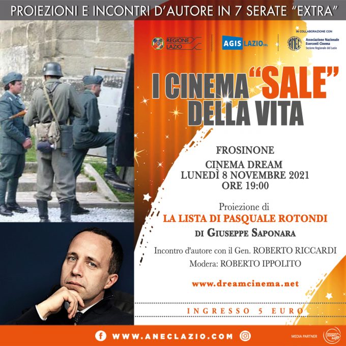 Salvare le opere d’arte ieri e oggi: al Dream Cinema Frosinone con il Generale Roberto Riccardi