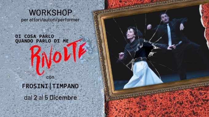 RIVOLTE | Workshop Frosini/Timpano – 2-5 dicembre ’21- Spazio Kataklisma – Roma (Pigneto)