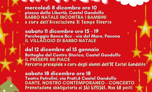 Castel Gandolfo – Festeggiamo insieme Natale! 🎅