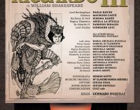 “Riccardo III” per la regia di Gennaro Duccilli al Teatro Artemisio