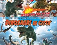 “Dinosauri in città” –  A Perugia preistoria e magia, dal 26 marzo al 3 aprile