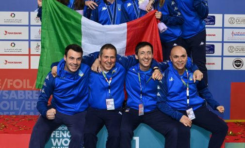 Frascati Scherma, doppia medaglia a squadre ai mondiali Giovani: Ottaviani d’oro, Spica bronzo