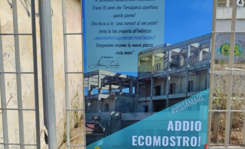 Torvajanica: a settembre l’abbattimento dell’ecomostro, la parola ai cittadini