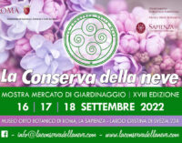 LA CONSERVA DELLA NEVE 16 – 17 – 18 SETTEMBRE 2022  Museo Orto Botanico di Roma