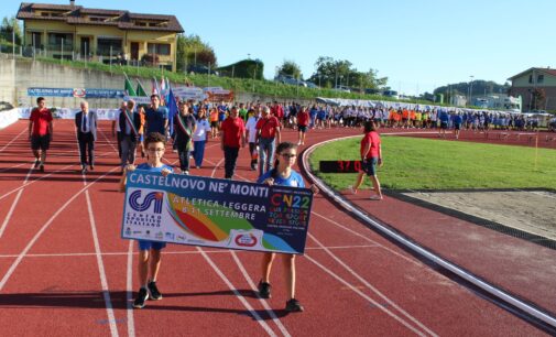 A Castelnovo Ne’ Monti fino a domenica 1413 finalisti in pista nel 24° campionato arancioblu