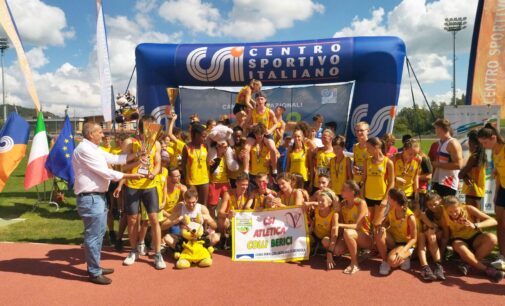 A Castelnovo Ne’ Monti chiuso il 24° campionato nazionale con 12 nuovi record e le squadre top del tartan