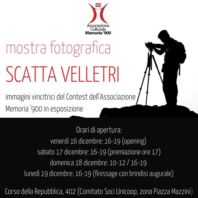 “Scatta Velletri”le foto vincitrici del Contest di Memoria ‘900