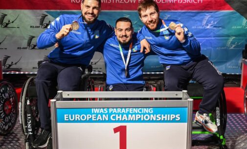 Frascati Scherma: Paolucci campione a squadre e quinto individuale agli europei paralimpici