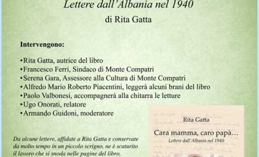 Monte Compatri – presentiamo il libro di Rita Gatta “Cara mamma, caro papà”