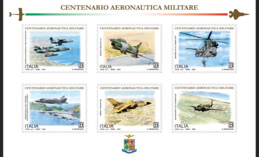 Emissione due francobolli:  “Aeronautica Militare” e “Bergamo Brescia Capitale Italiana della Cultura”