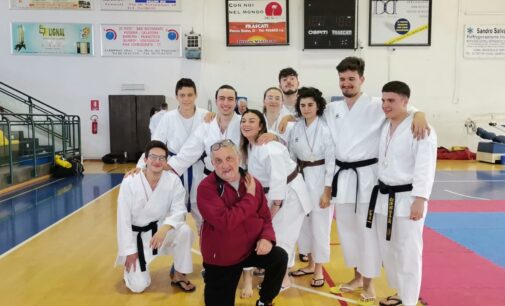 Polisportiva Borghesiana, show del settore karate nella “Coppa di Primavera” organizzata da Uisp