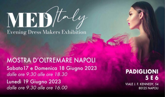 MED Italy 2023  Evening Dress Makers Exhibition  Ia Edizione