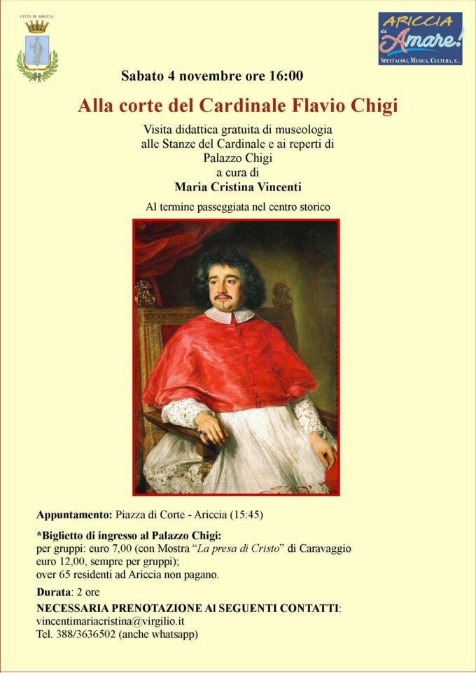 Ariccia – “Alla corte del Cardinale Flavio Chigi”