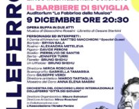 “Il Barbiere di Siviglia”: evento clou – “Colleferro Città dei Giovani”