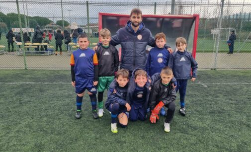 Football Club Frascati, i gruppi della Scuola calcio presenti al torneo della “Befana Giallorossa”