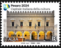 Emissione francobollo Pesaro Capitale italiana della cultura