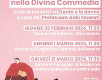 Biblioteca di Cecchina: incontri su Dante e le Donne a cura del Prof.Aldo Onorati